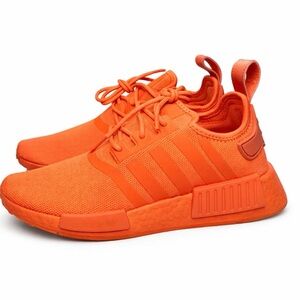 adidas NMD_R1 W Women’s Size 8 White Orange Boost Sneaker NEW in Retail Box